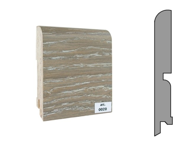 Плинтус шпонированный  Finitura  120х15х2400мм арт.020